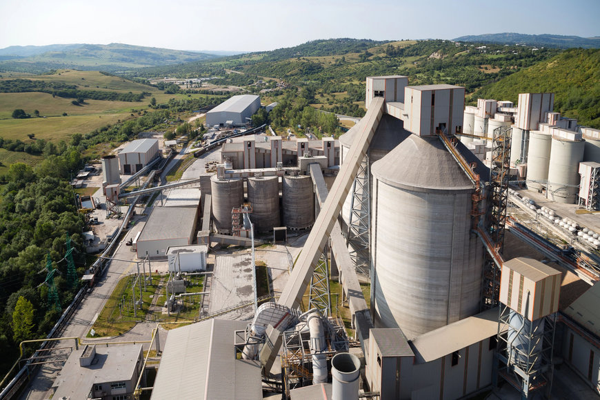 Gear motor and backstopping clutch deliver increased reliability on cement plant bucket conveyor